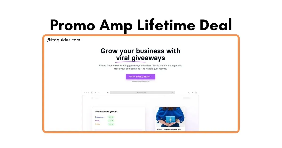 Promo Amp Lifetime Deal