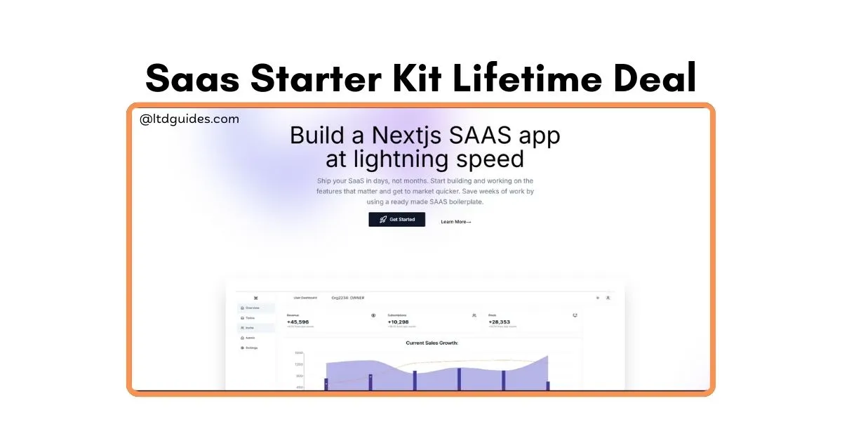 Saas Starter Kit Lifetime Deal