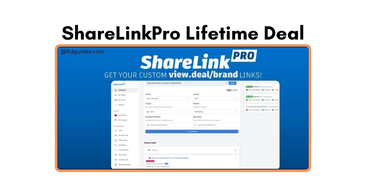 ShareLinkPro Lifetime Deal