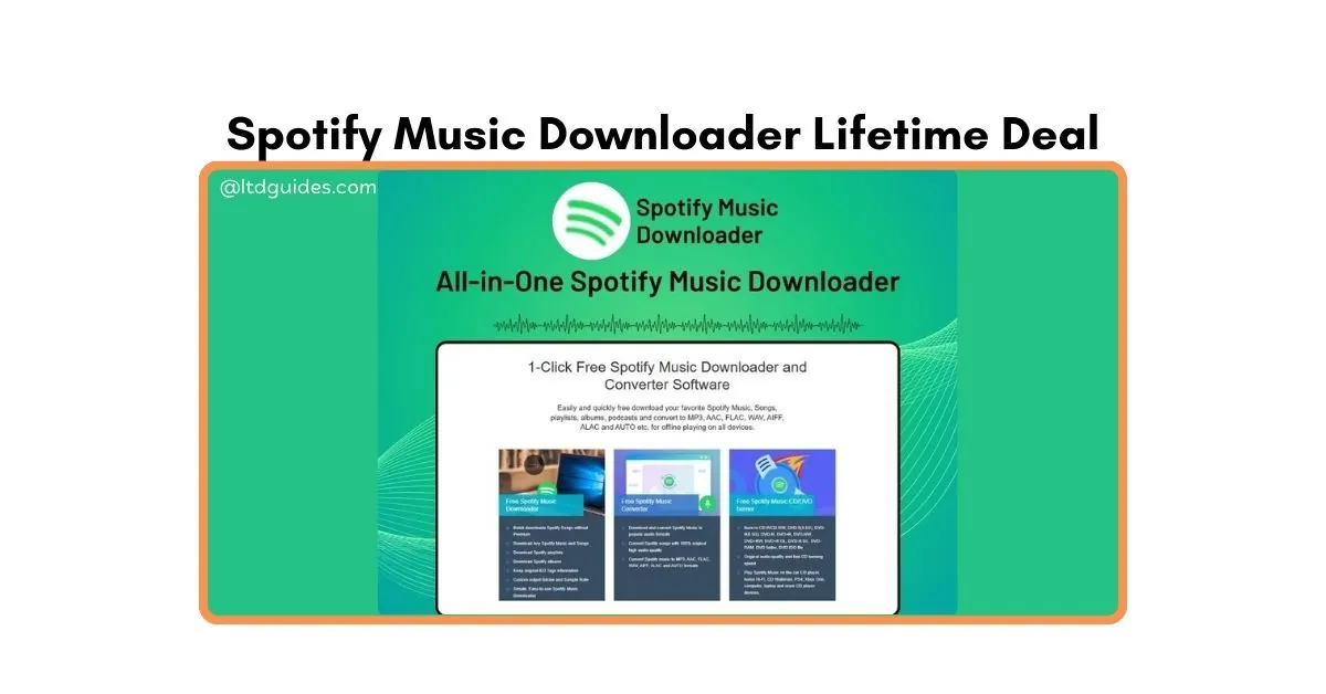 Spotify Music Downloader Lifetime Deal