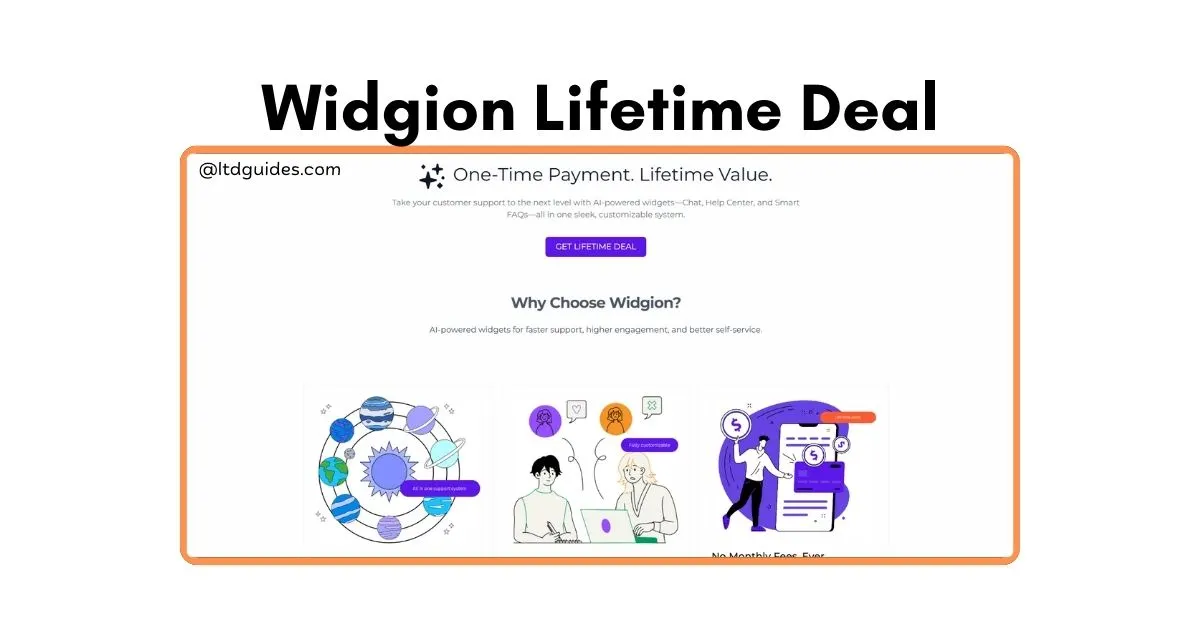 Widgion Lifetime Deal