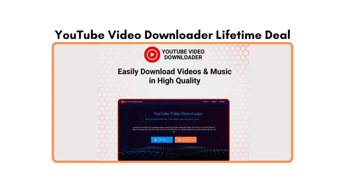 YouTube Video Downloader Lifetime Deal