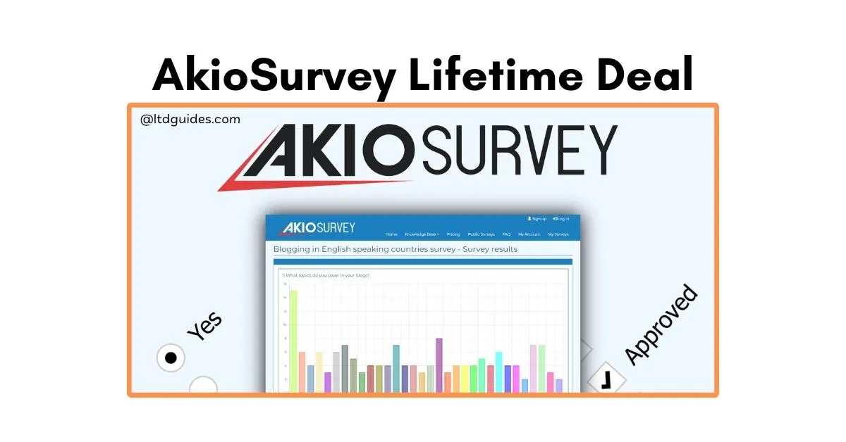 AkioSurvey Lifetime Deal