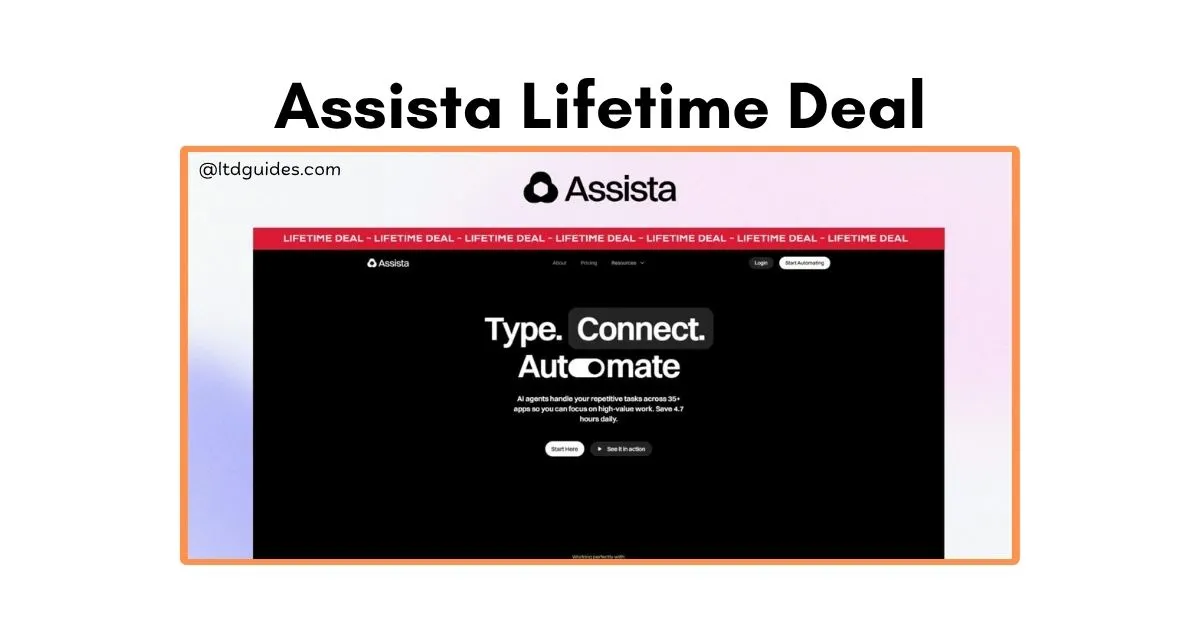 Assista Lifetime Deal