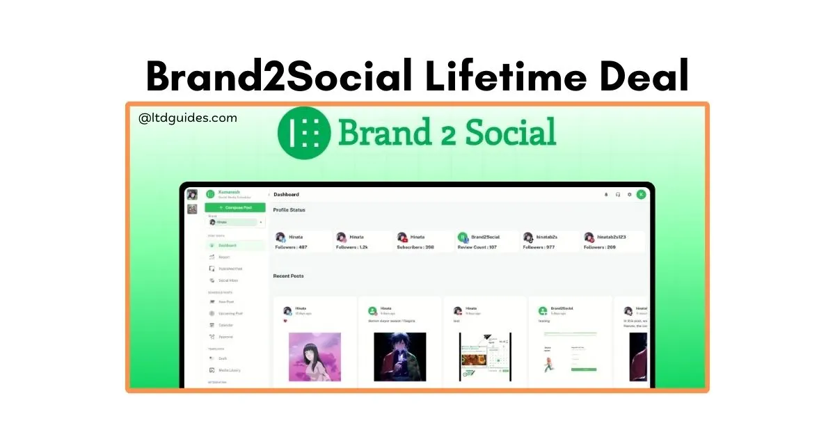Brand2Social Lifetime Deal