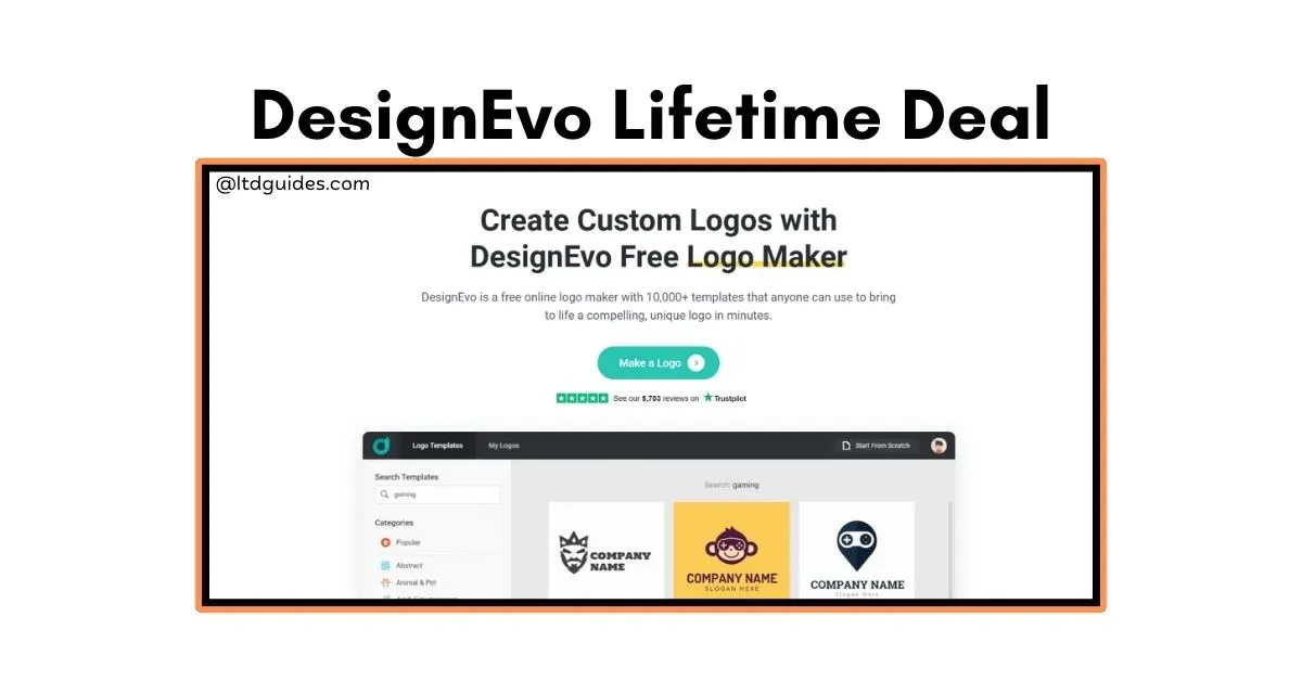 DesignEvo Lifetime Deal