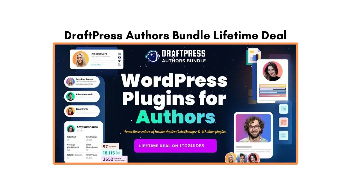 DraftPress Authors Bundle Lifetime Deal