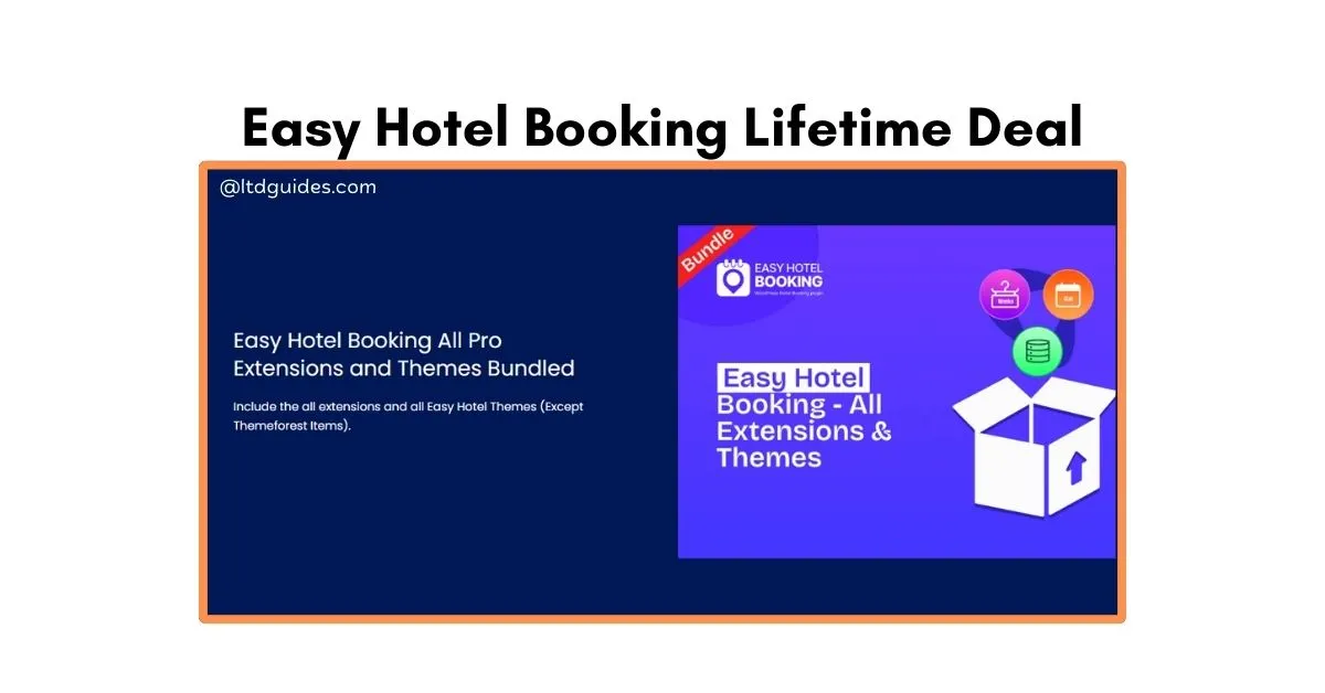 Easy Hotel Booking Lifetime Deal