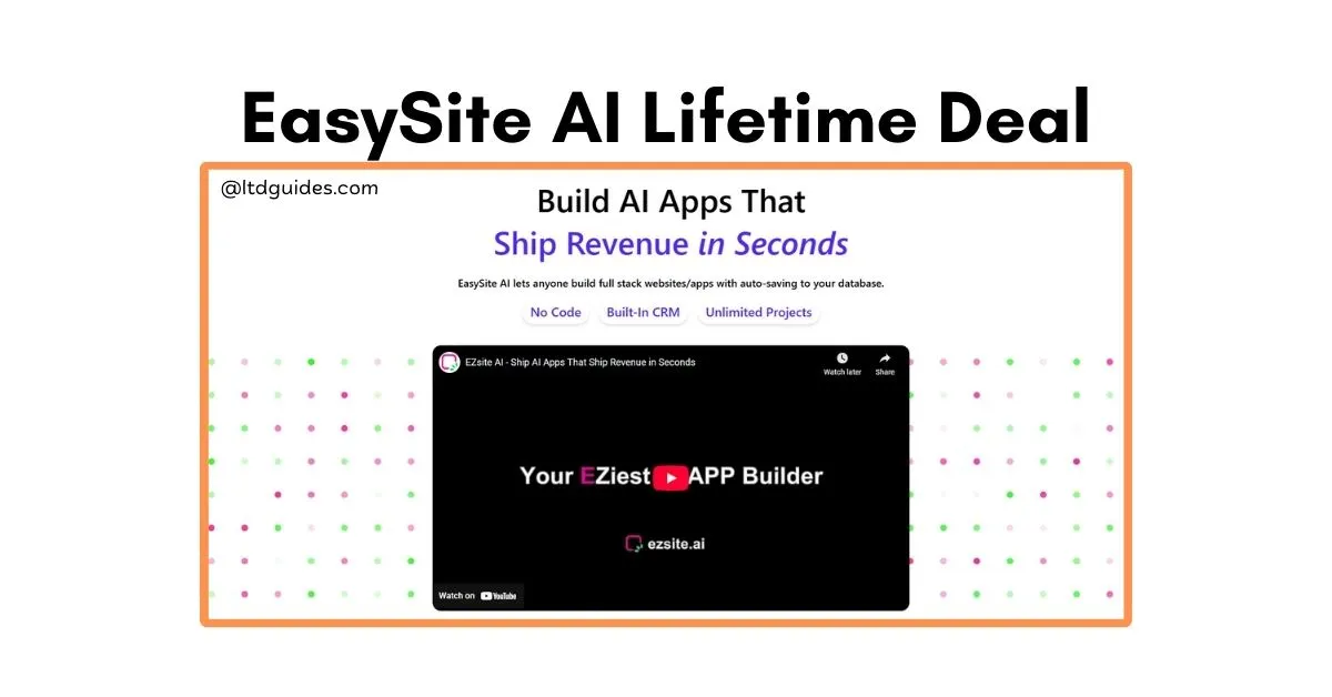 EasySite AI Lifetime Deal
