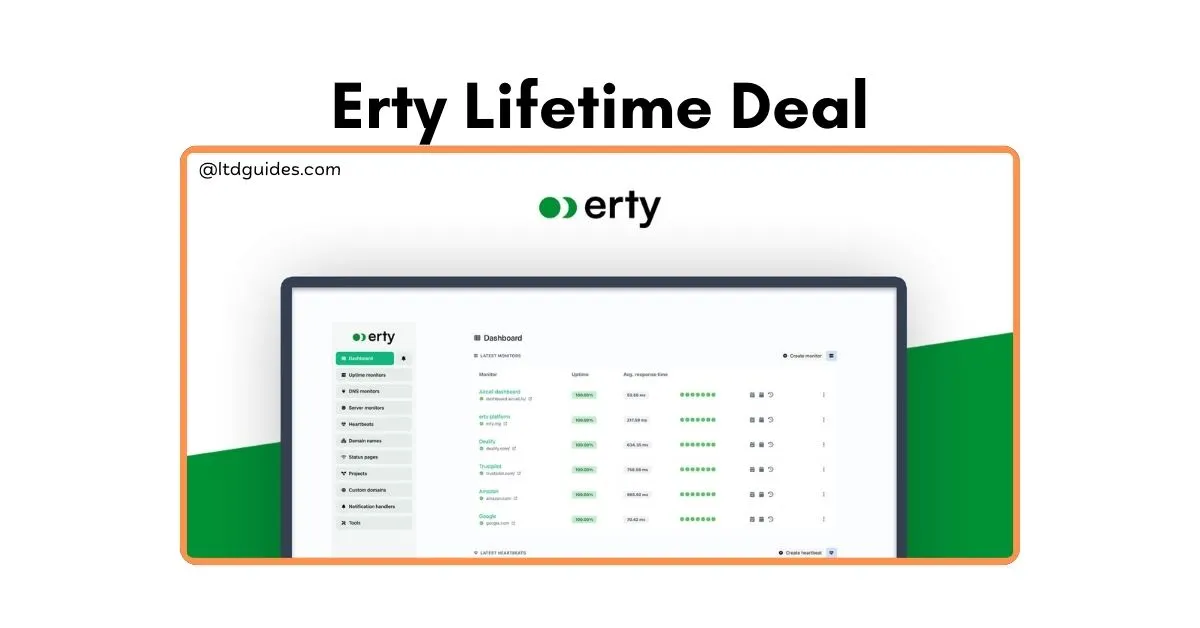 Erty Lifetime Deal