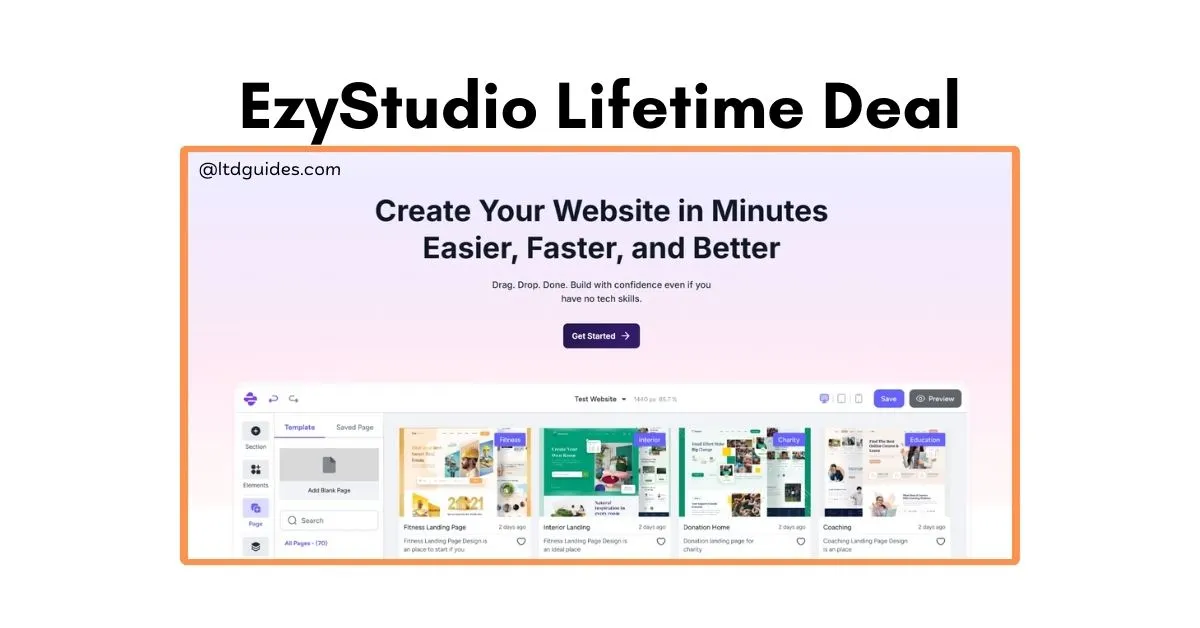 EzyStudio Lifetime Deal