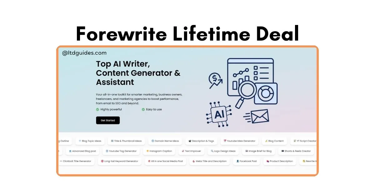 Forewrite Lifetime Deal