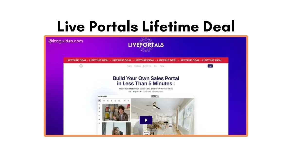 Live Portals Lifetime Deal