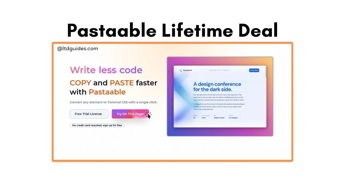 Pastaable Lifetime Deal