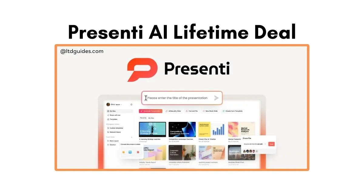 Presenti AI Lifetime Deal