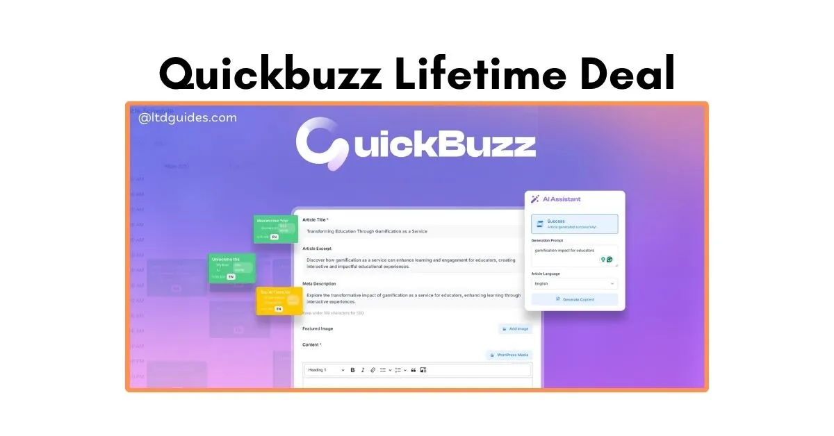 Quickbuzz Lifetime Deal