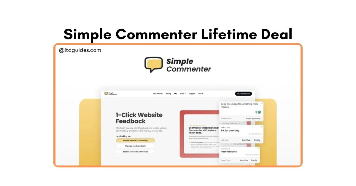 Simple Commenter Lifetime Deal