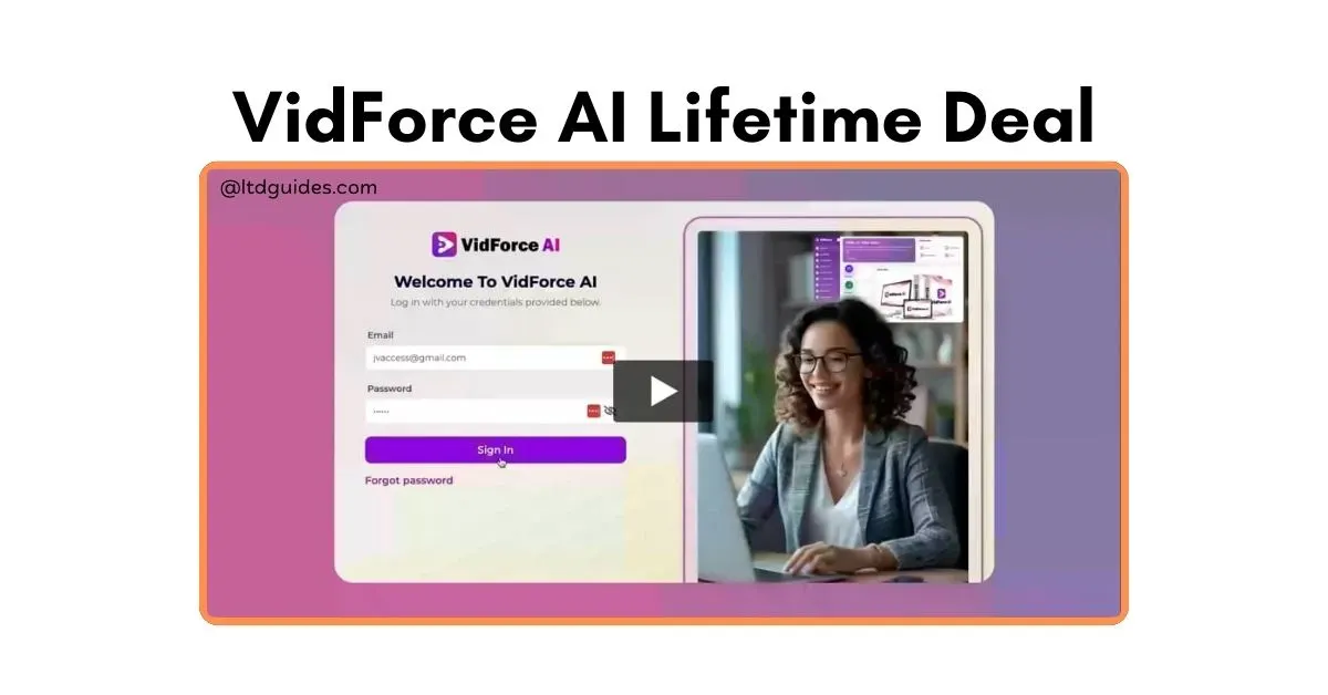 VidForce AI Lifetime Deal