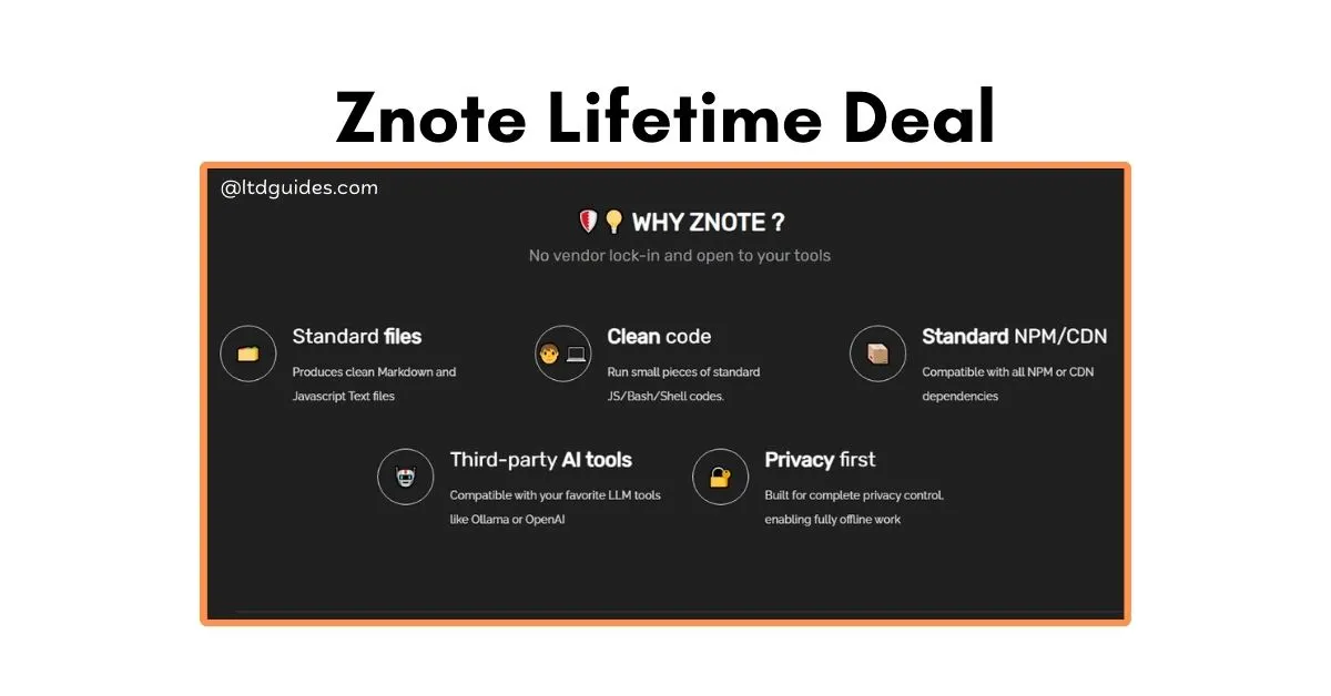 Znote Lifetime Deal