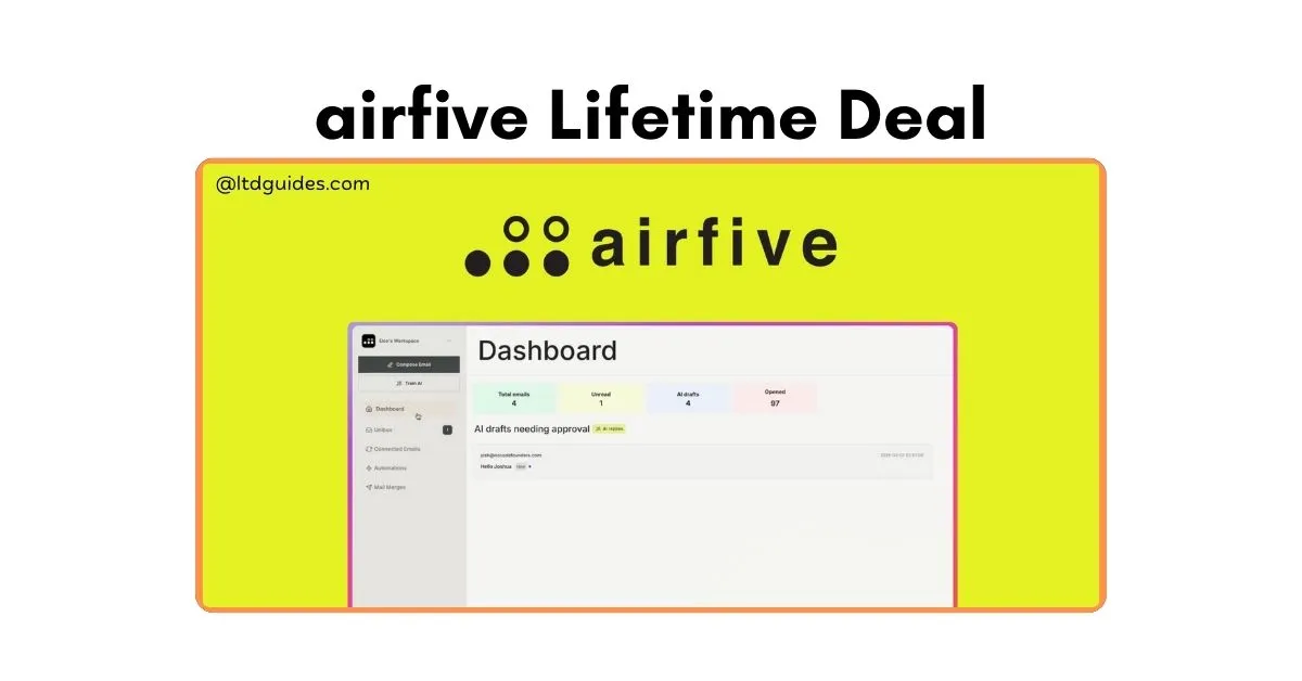 airfive Lifetime Deal