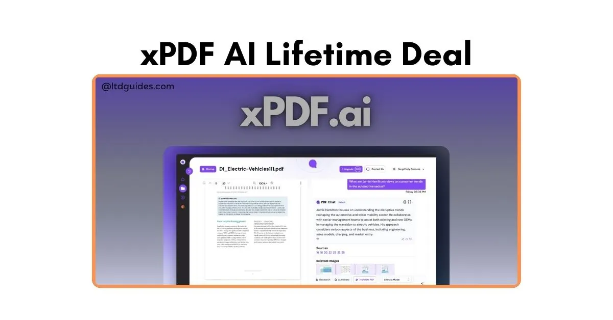xPDF AI Lifetime Deal