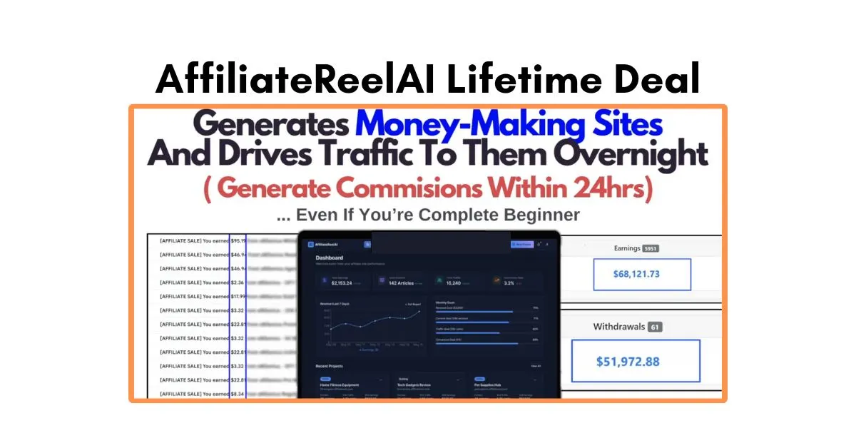 AffiliateReelAI Lifetime Deal