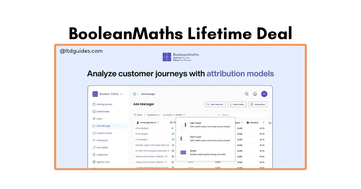 BooleanMaths Lifetime Deal