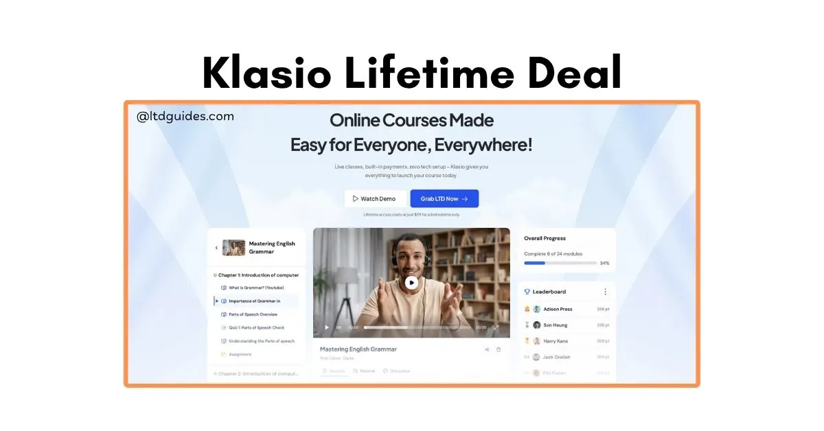 Klasio Lifetime Deal