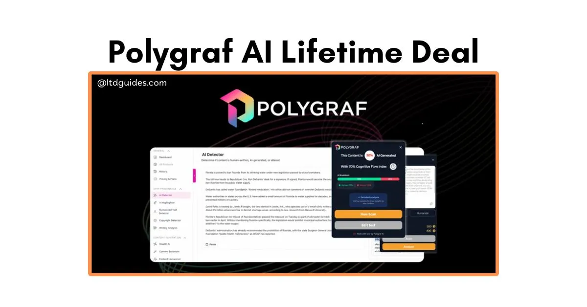Polygraf AI Lifetime Deal