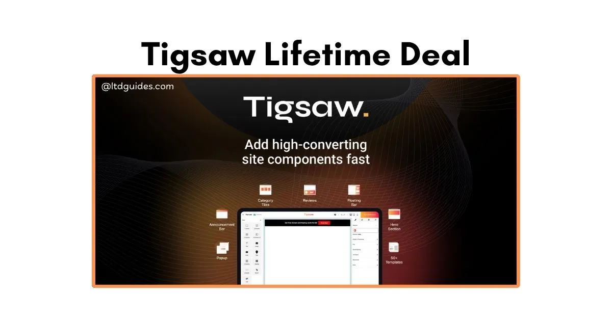 Tigsaw Lifetime Deal