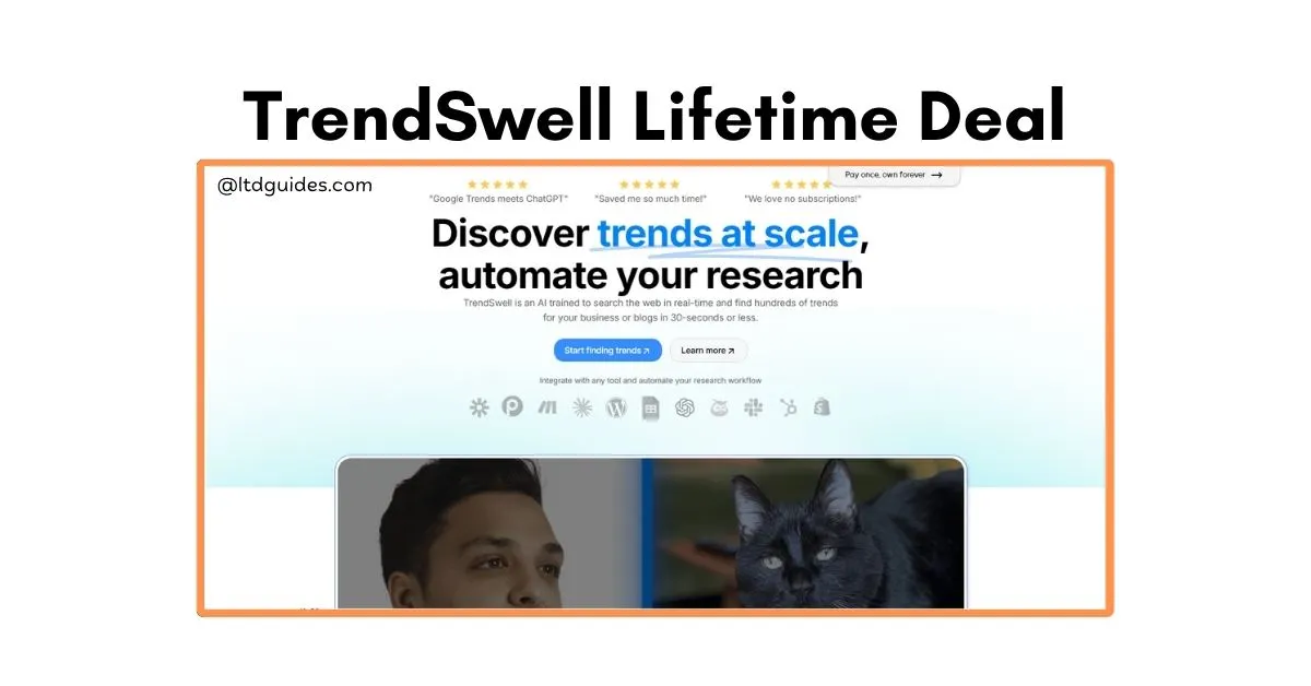 TrendSwell Lifetime Deal