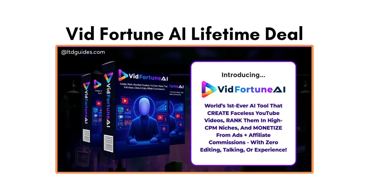 Vid Fortune AI Lifetime Deal