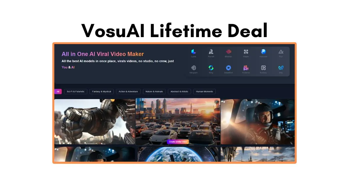VosuAI Lifetime Deal