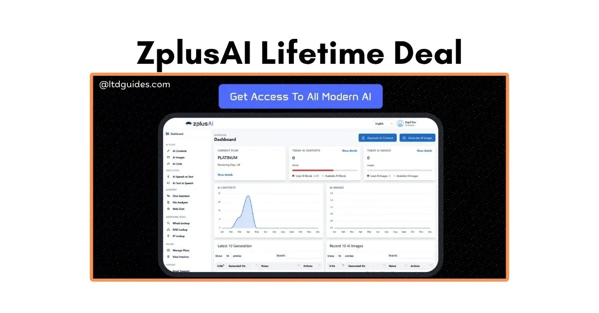 ZplusAI Lifetime Deal