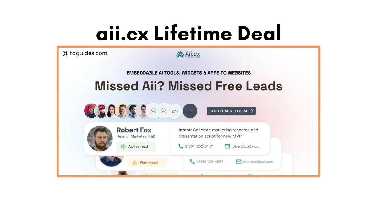 aii.cx Lifetime Deal