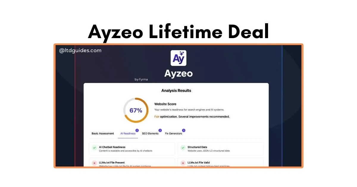 Ayzeo Lifetime Deal