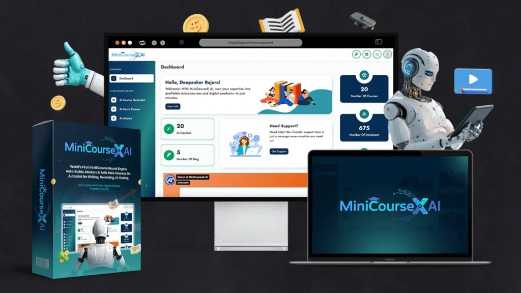 MiniCourseX AI Review