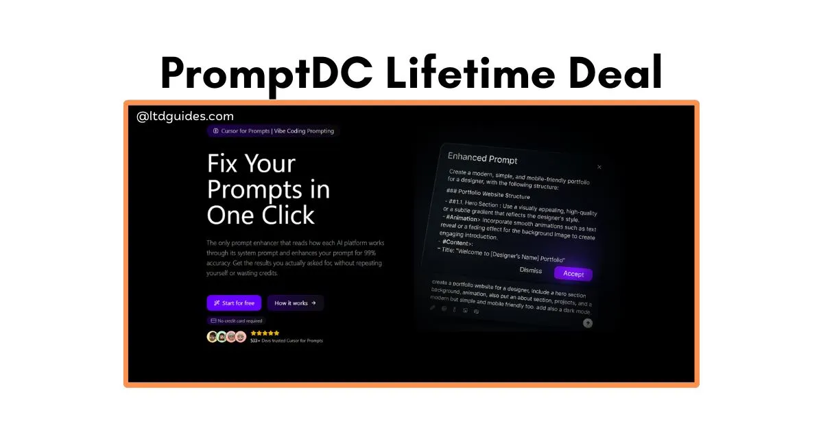 PromptDC Lifetime Deal