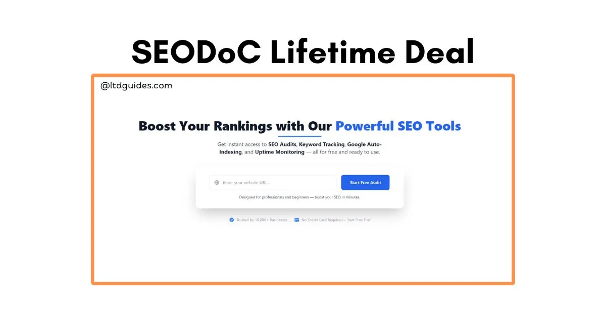 SEODoC Lifetime Deal