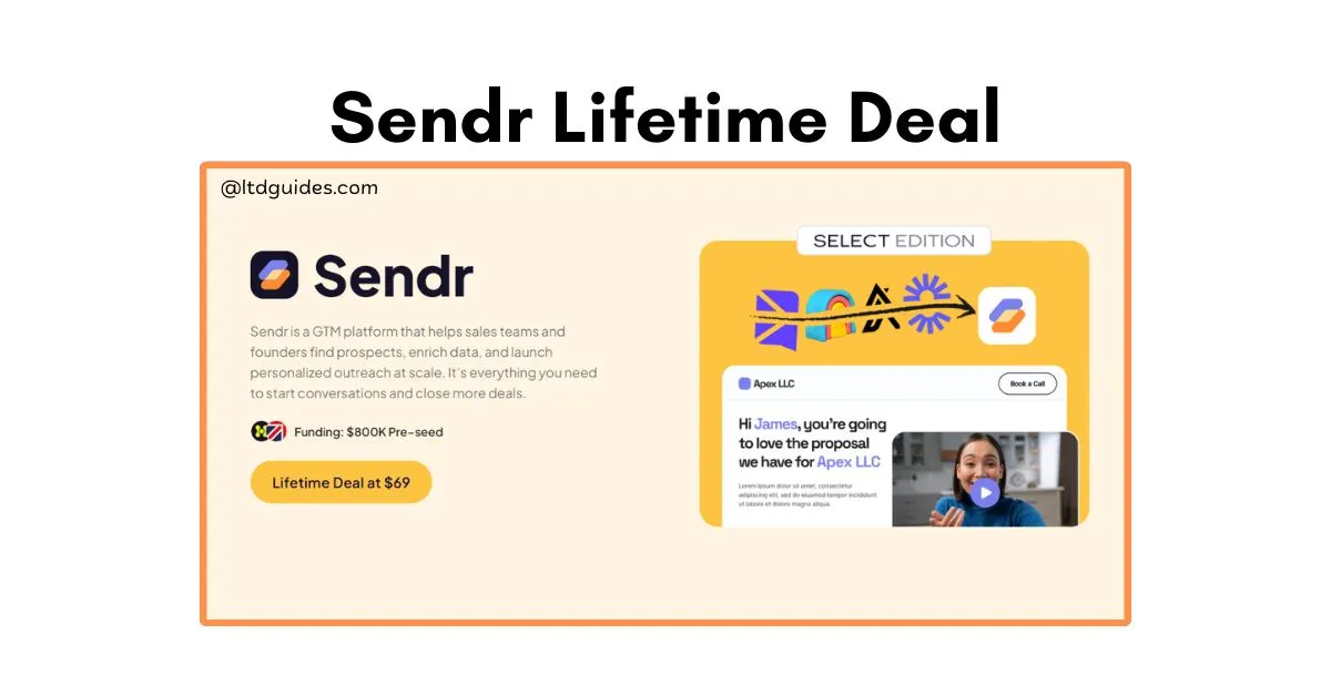 Sendr Lifetime Deal