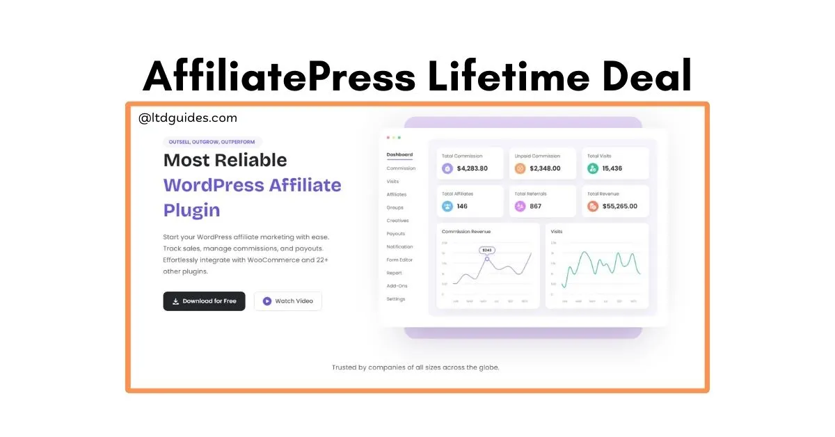 AffiliatePress Lifetime Deal