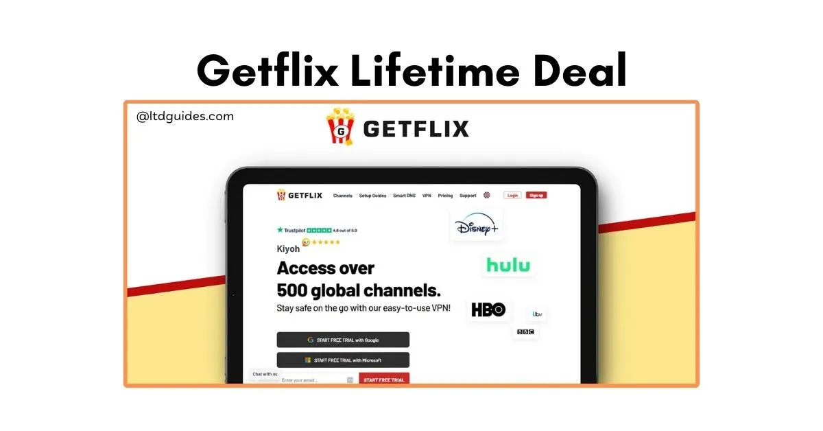 Getflix Lifetime Deal