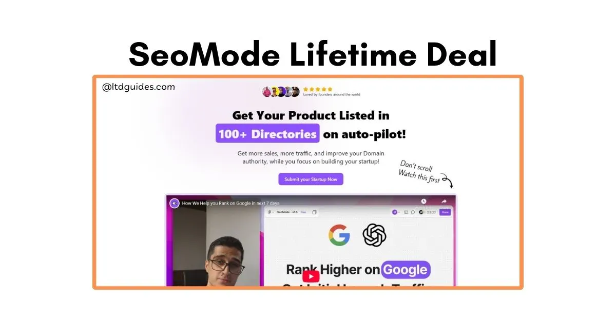 SeoMode Lifetime Deal