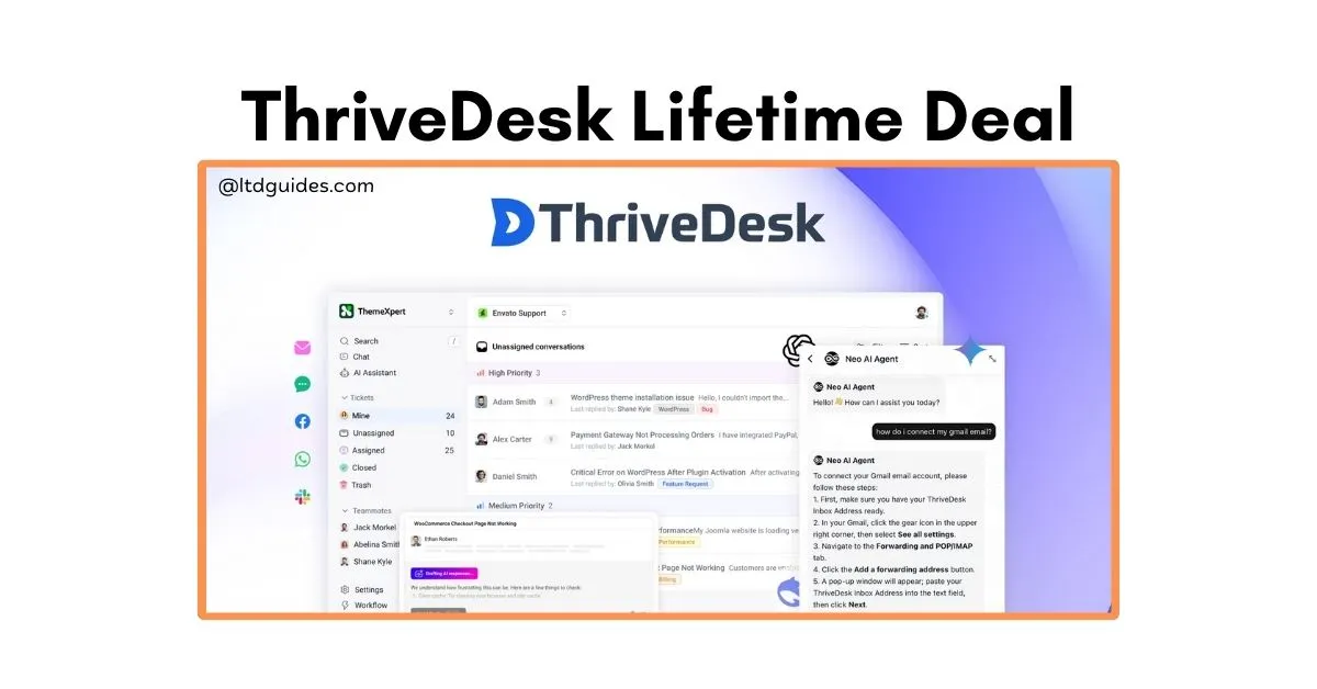 ThriveDesk Lifetime Deal