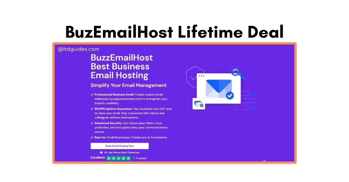 BuzEmailHost Lifetime Deal