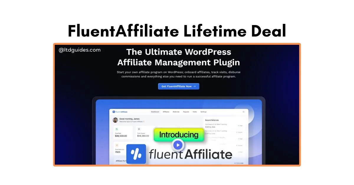 FluentAffiliate Lifetime Deal