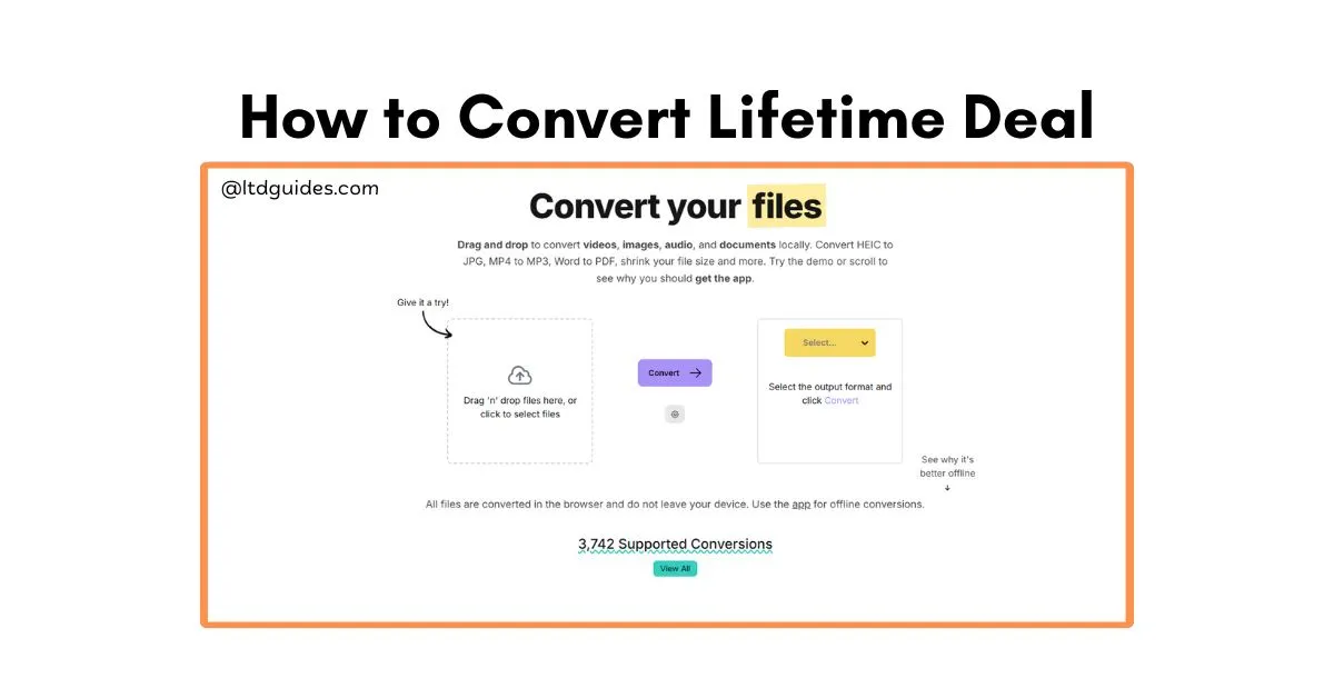 How to Convert Lifetime Deal