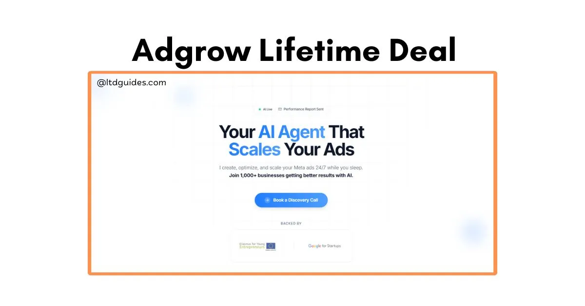 Adgrow Lifetime Deal