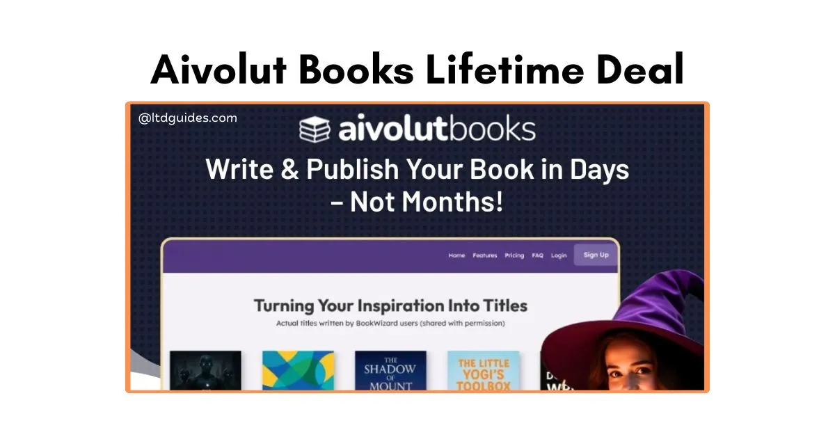 Aivolut Books Lifetime Deal