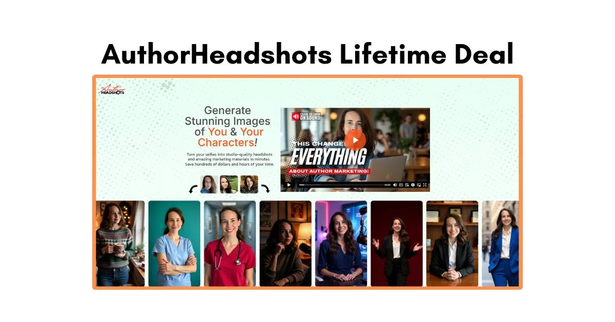AuthorHeadshots Lifetime Deal